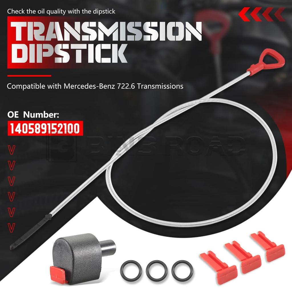 Transmission Dipstick Transmission Fluid Dipstick Tool Kit 140589152100 Compatible With Mercedes-Benz 722.6 Transmissions,1 Set