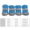 4Pcs Dog Shoes Slip Spring Summer Pet Boots Protector Reflective Straps
