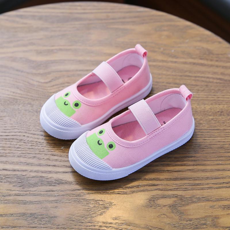 Scarpe da ginnastica in tela stile coreano per bambini - Scarpe casual alla moda per primavera e autunno per ragazzi e ragazze