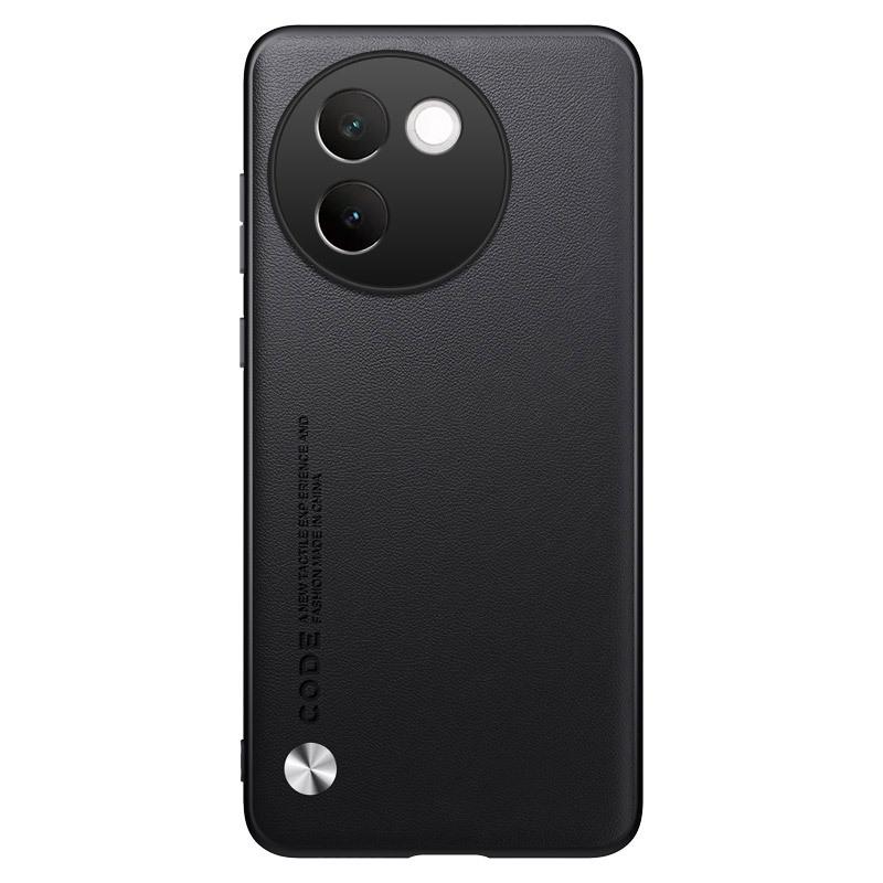 Vivo V30e Leather Carbon Fiber Kevlar Protective Cover - All-Inclusive Case for V23, V30Pro, V25