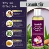 Onion Hair Oil by Ayurvedic Essentials 100ml | Strengthen Hair Roots & Nourish Hair Naturally