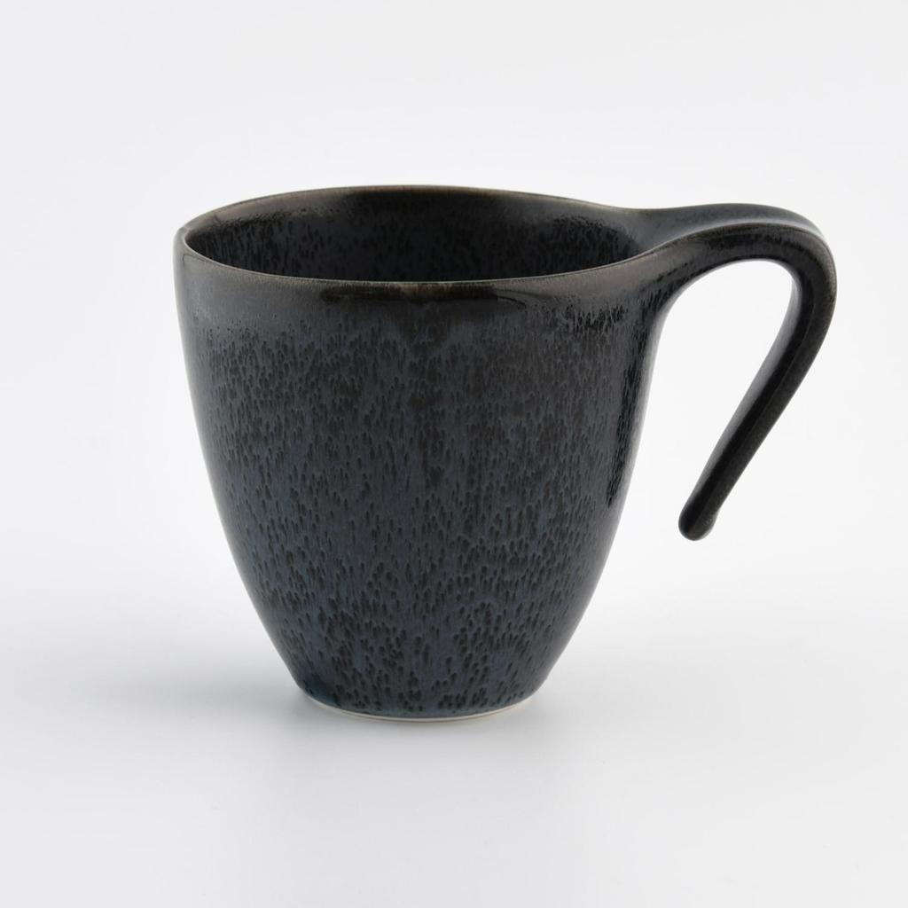 Porcelain Mug -, Dishwasher Safe, Time by DUKA
