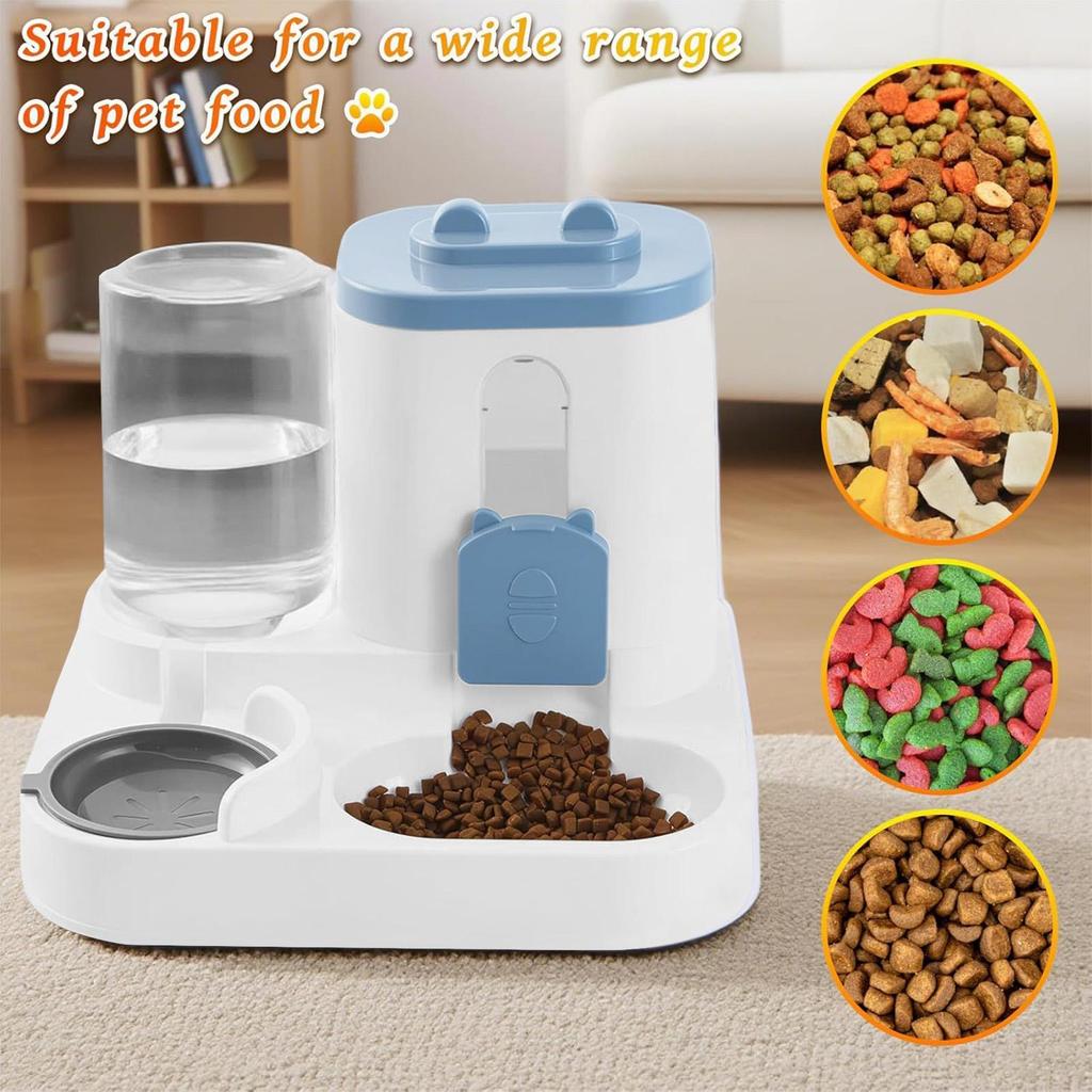 Dog Feeder Treat Feeding Pet Supplies Automatic Dog Food Dispenser For Kitten Puppy Small Medium Indoor Outdoor Home Living Room