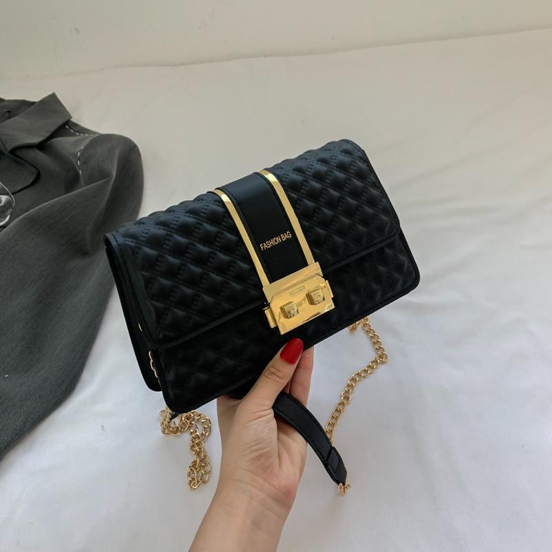 

Trendy Small Square Bag For Women In Stylish Black White Green And Blue Pu Leather чёрный