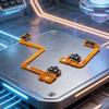 1SET L R Shoulder Button with Flex Cable For 3DS 3DSXL NEW 3DS NEW 3DSXL LL Repair Left and Right Switch Trigger