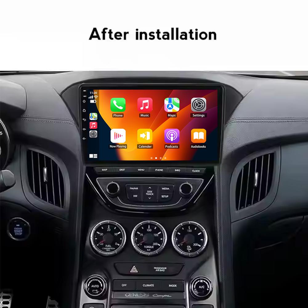 Carplay Android Auto For Hyundai Rohens Coupe2012 Car Radio Multimedia Video Navigation for Car Navigation Auto Car Camera Video