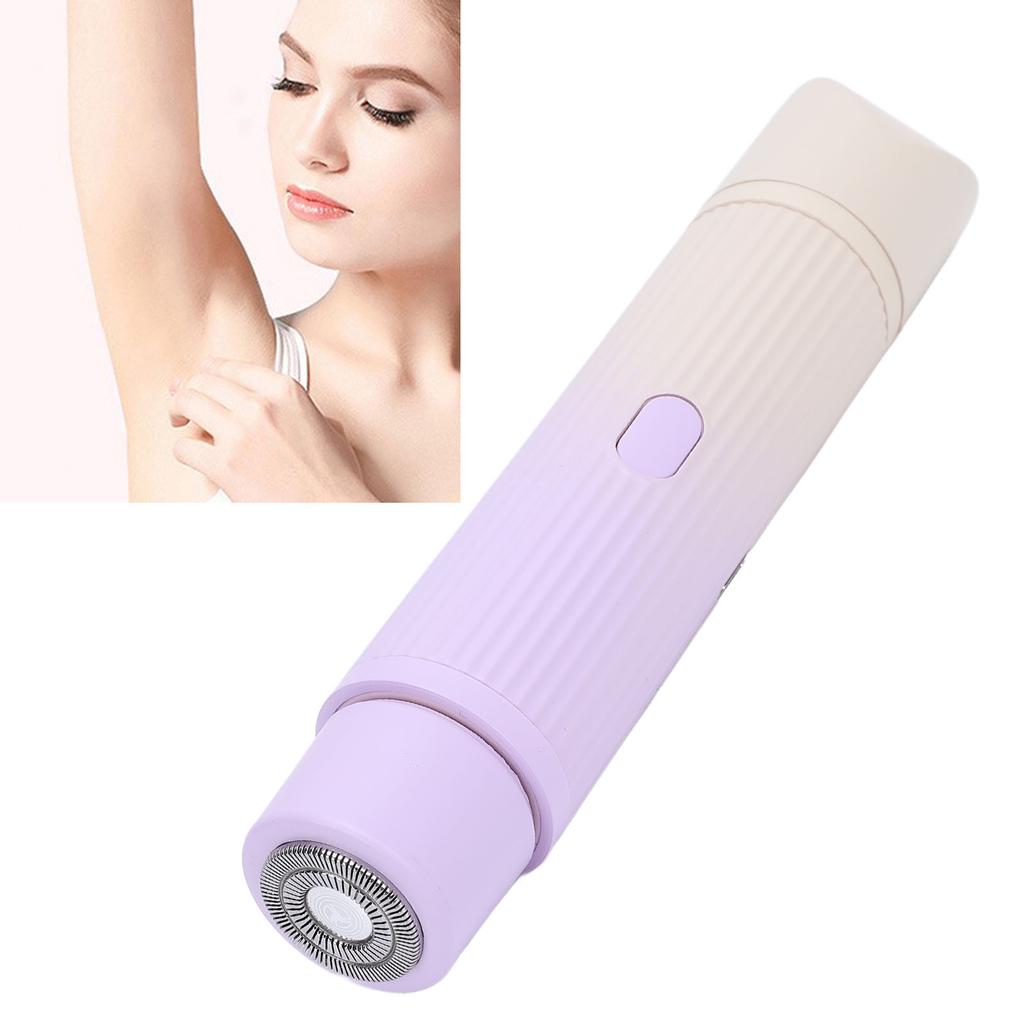 Dual Head Hair Trimmer for Women Rechargeable Body Pubic Hair Groomer for Legs Underarm Lip Bikini Hair