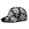 Casual Fashion Floral Cloth Baseball Cap Women's Spring and Autumn Versatile Foreign Style Sunshade Cap Hat