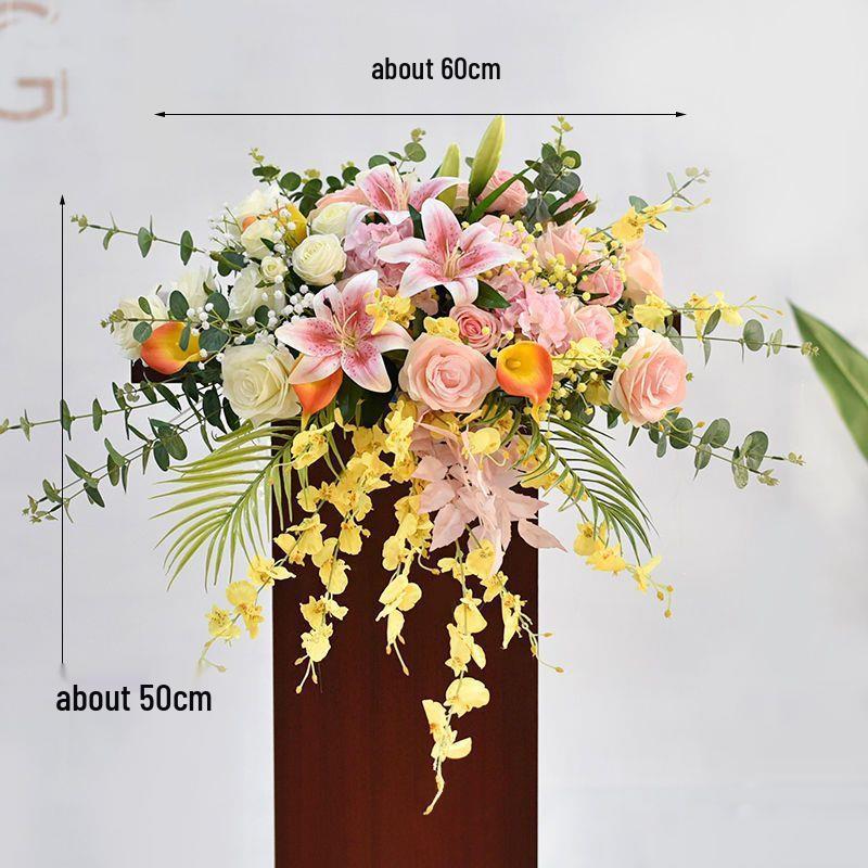 Artificial Flower Centerpiece for Business Meetings, Banquets, and Speaker's Table