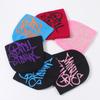 New Arrival Letter Print Knitted Hat Women Star Embroidery Warm Ear Protection Beanie Men