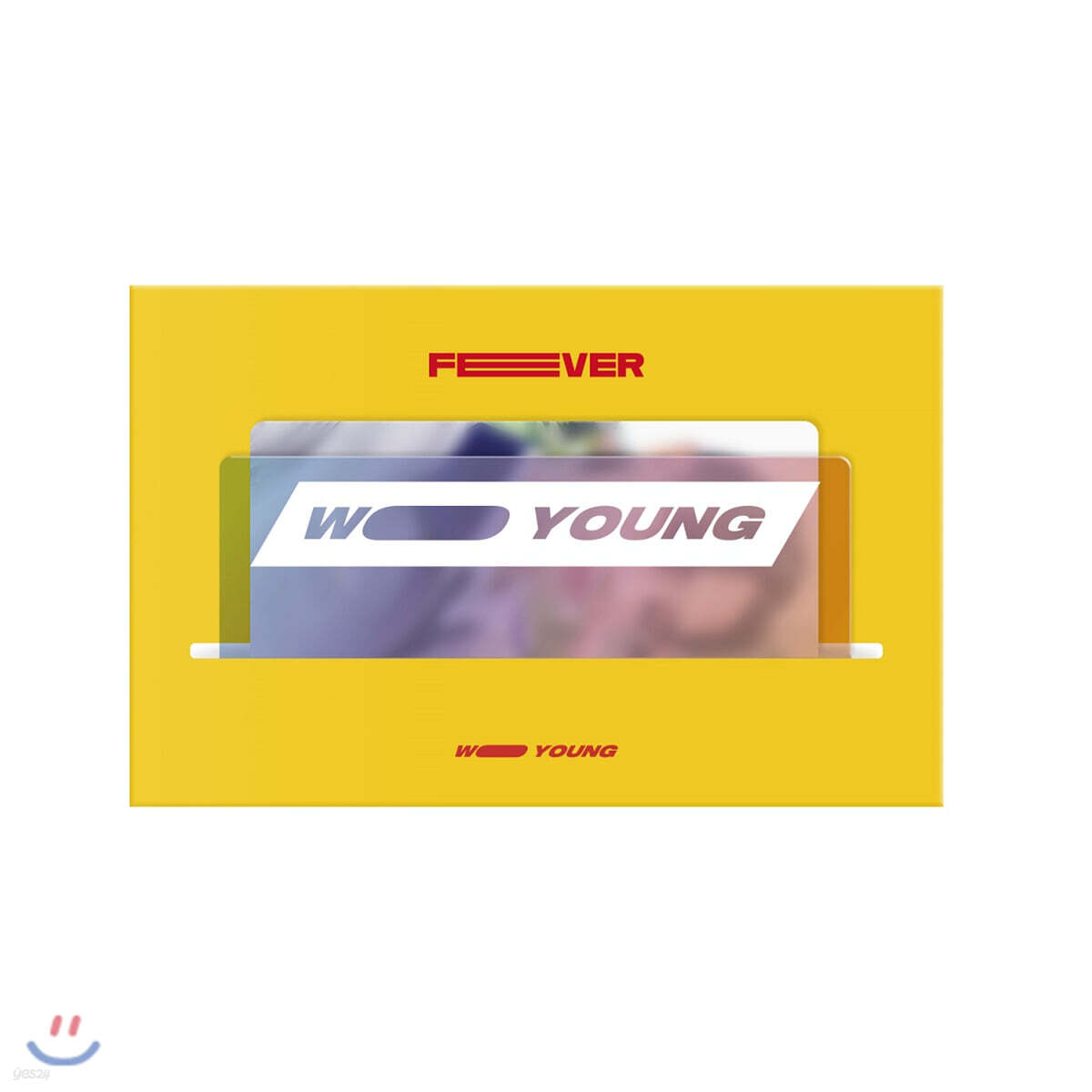

ATEEZ - ZERO : FEVER PART.1 Name Tag & Photo Card Set [Wooyoung]