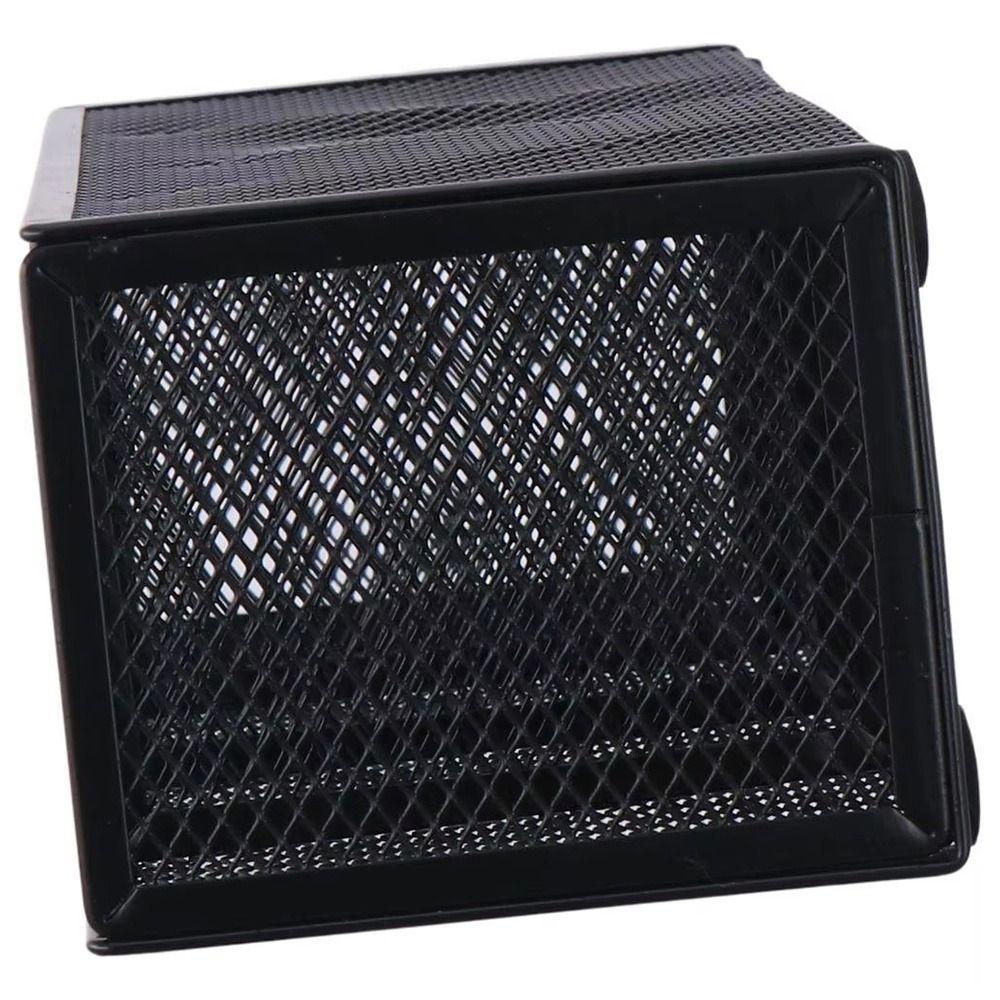 Durable Metal Mesh Desk Organizer Rectangle Pencil Holder Office Home Supplies