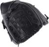 MEOTDEOY Baseball Glove Softball Catch Ball Practice for Beginners Left Hand Wear Shock Absorption Pad Parent-Child Interaction 10.5 Inches Black