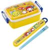 Skater Children's Chopsticks and Chopstick Case Set, 16.5cm, for Lunch Boxes, Antibacterial, Easy-Opening Sliding Design, Made in Japan, for Boys and