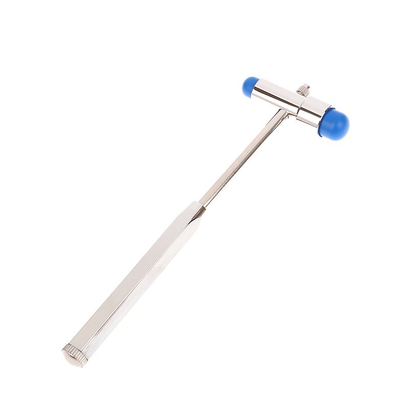 1 Stück Doppelkopf Neurologischer Massagehammer Multifunktionaler Perkussor Diagnostischer Reflex-Perkussionshammer Reflexhammer