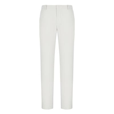 FERRAROMILANO Cotton Nylon Slacks L Grey (Am0Esl20432)