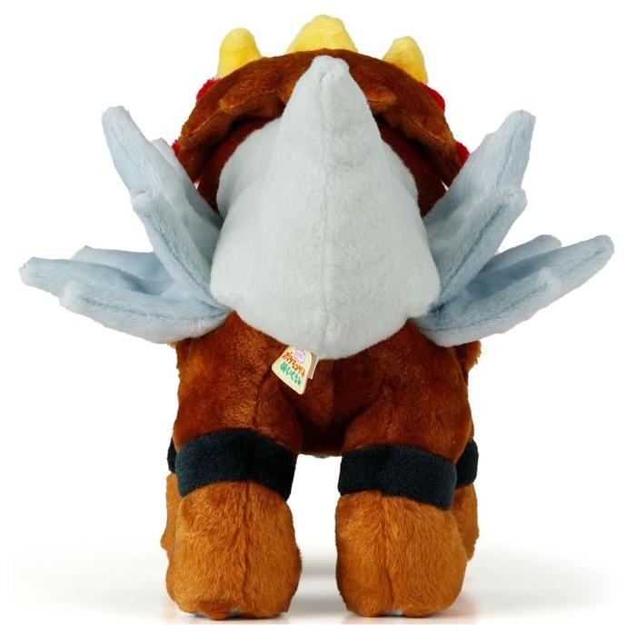 Takara Tomy Arts Pokemon Kimeni Kimeta! Pokemon Get! Plush Entei, approx. 27cm depth