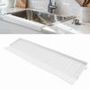 Sink Edges Protector Expandable Silicone Splashproof Mat Multipurpose Countertop Guard for Kitchen Bathtub Sinks