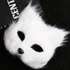 Sexy Imitation Toys Furry Fox Shape Face Mask Animal Cat Hair Halloween Cosplay Carnival Party Mask Masquerade Props Head Cover