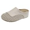 Thick-bottomed Woven Hollow Bag Head Cool Slippers Women's 2025 New Comfortable and Breathable One-pedal Beach Roman Slippers