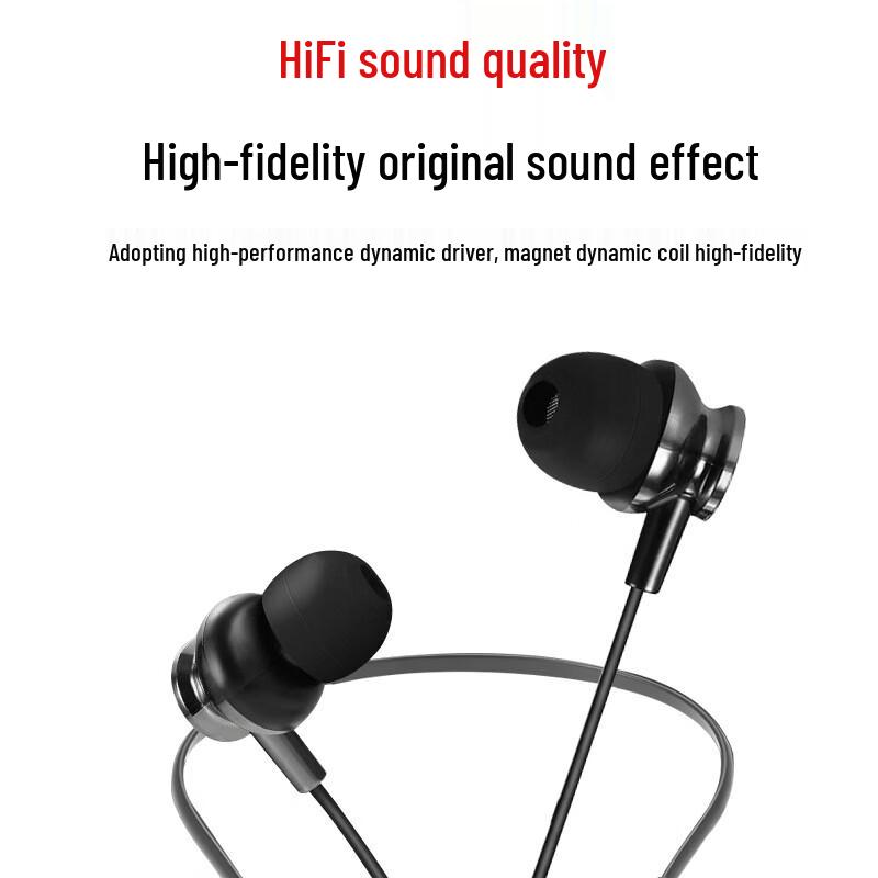 MINEJONI M8 Sports Neckband Bluetooth Earphones