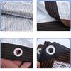 75% Shading Rate Aluminum Foil Sunshade Cloth Heat Insulation Anti-aging Sunscreen Net Outdoor Balcony Flower Planting Reflective Cooling Shading Nets