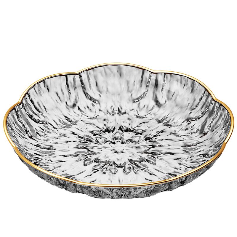 Elegante Plato de Almacenamiento de Frutas y Dulces de Alta Gama para Sala de Estar