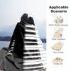 1PC Piano Keys Music Printed Blanket, All Season Lightweight Home Office Outdoor Nap Multifunctional Blanket A17