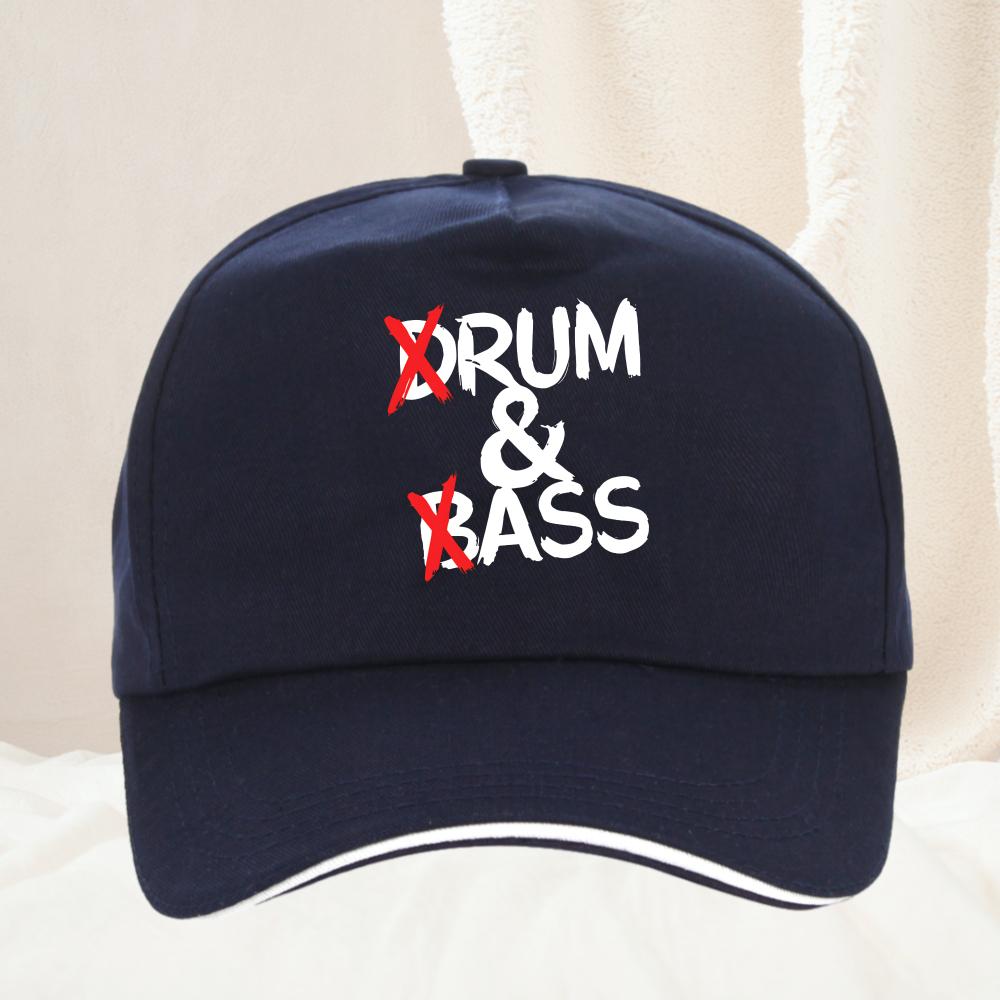 Unisex Women Drum And Bass Trucker Cap Unisex Visors Baseball Caps Polyester Rum And Ass Hats Sun Hat Breathable Sun Caps