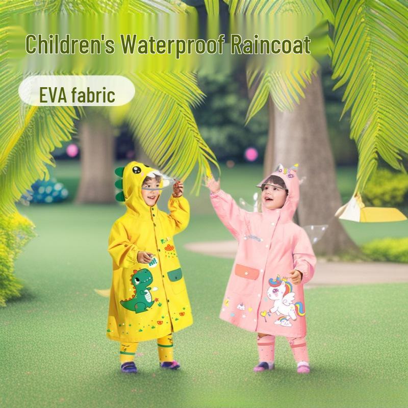 2025 Kids Raincoat: Waterproof Poncho for Boys & Girls In Preschool