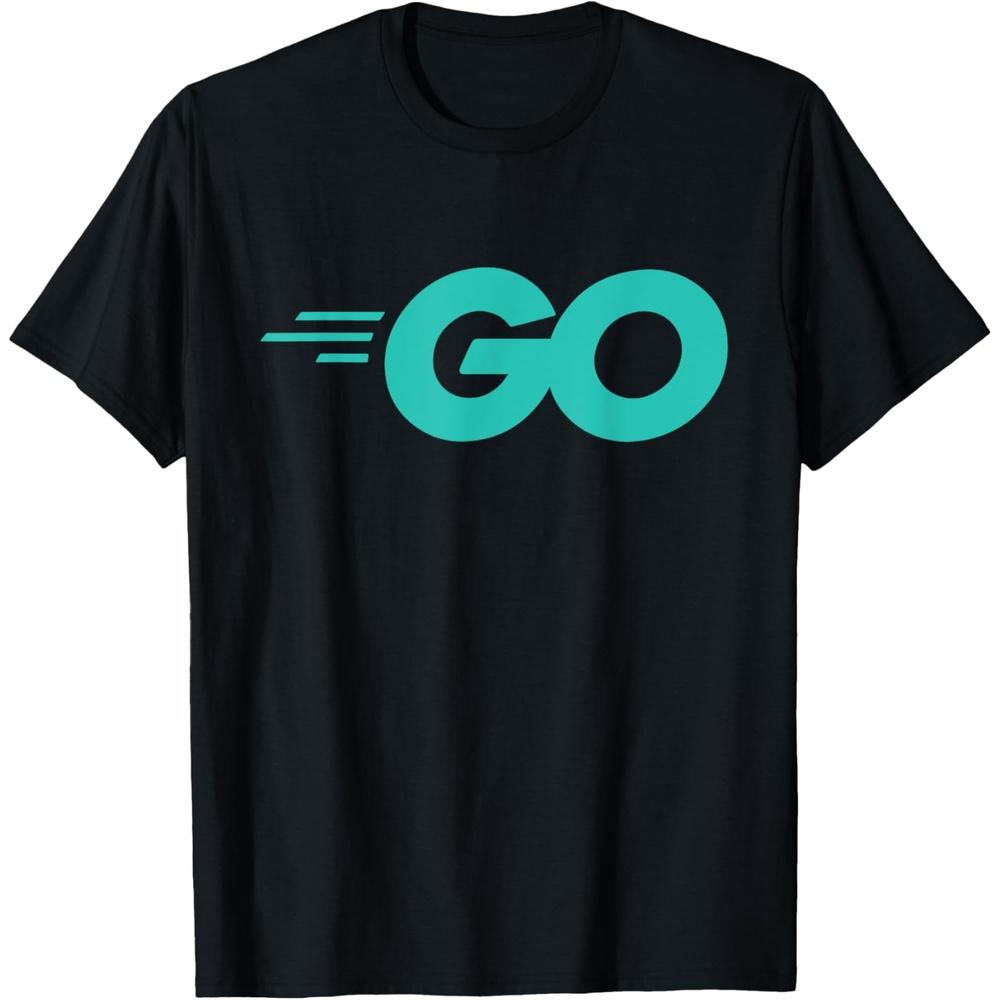 Go Programming Language Design With Go Logo Go Developers Cotton Men T Shirt XXL