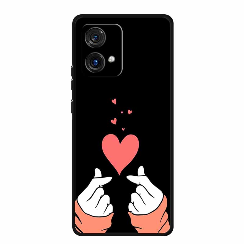 Per Motorola Moto G84 G54 5G Custodia Lusso TPU Morbido Silicone Cover Posteriore per Moto G54 MotoG84 Protettiva Antiurto Fundas