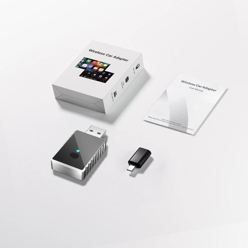 Multi-purpose CarPlay Adapter, Wired to Wireless CarPlay Converter, Car-to-phone Connectivity Converter
