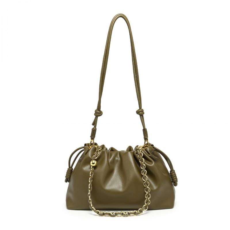 2026 Womens PU Cloud Drawstring Purse