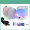 Tragbarer Mini-Bluetooth-Lautsprecher mit LED-Licht, kabelloser Lautsprecher, Geschenk, Auto, Zuhause, Outdoor