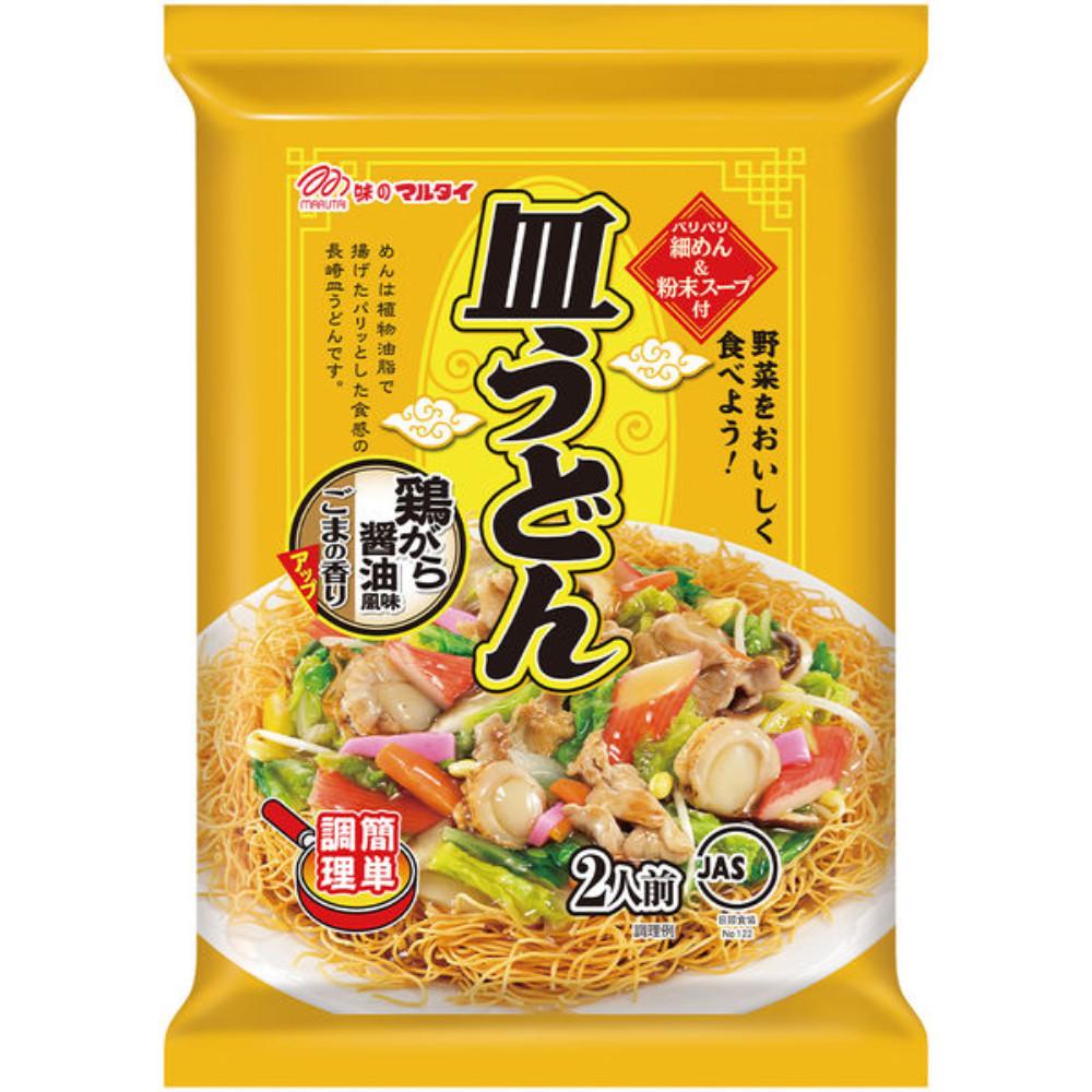 Japan Marutai Plate Udon 108g (Soy Sauce Flavor / White Broth Flavor)