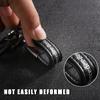 GLC GLB 1Pcs Car Metal Key Chain Gift Leather Emblem Key Ring For Mercedes Benz AMG W203 W206 W220 W205 W211 W212 W201 W210 W10