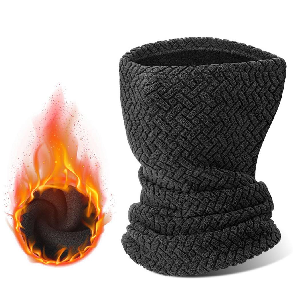Winter Mask Fleece Thick Warm Mask Headscarf Windproof Coldproof Neckband Cycling Equipment