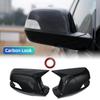Horn Shape ABS Carbon Fiber Style Rear View Side Mirror Cover Rearview Caps For Honda CR-V CRV 2007-2011