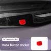 For Leapmotor B10 Car Trunk Button Sticker Electric Tailgate Switch Prompt Decal Exterior Decor Accessories