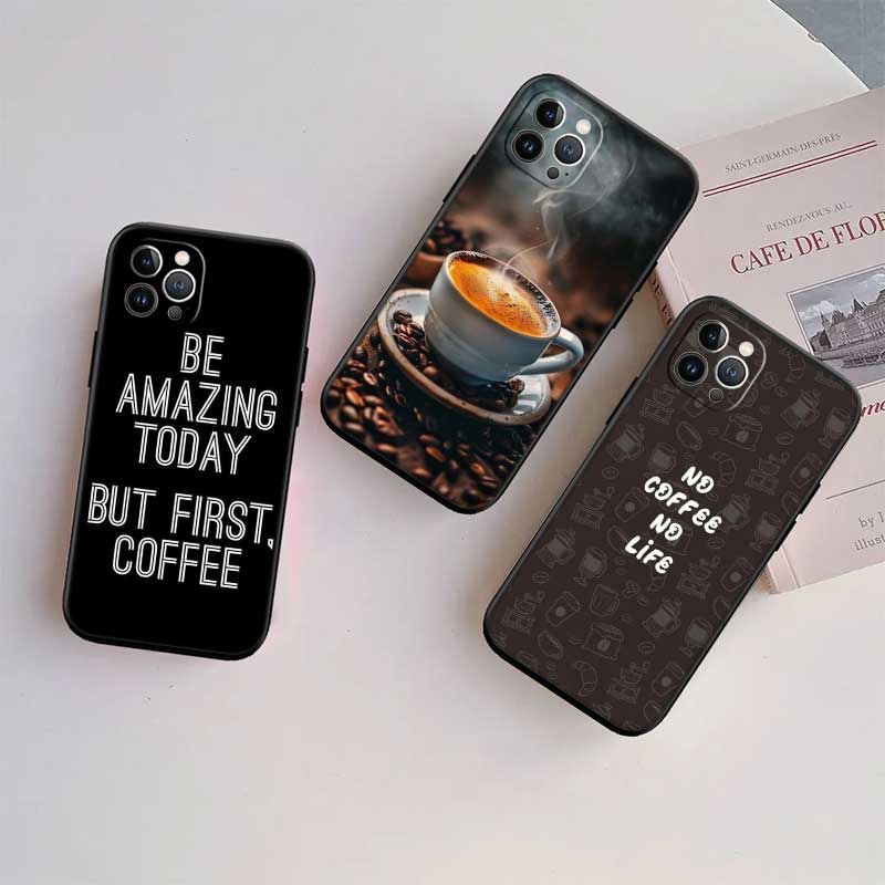 NH16 Coffee Time New High-End Shell Phone Case for OPPO A3 Pro A72 A74 A76 A77 A77S A78 A79 A94 A95 A18 A40M A58