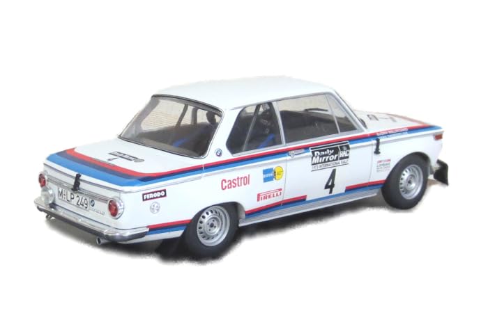 Ixomodel B BMW 2002 73RAC Rally Thorszelius scale model 18RMC163 #4 B. Waldegard/H. 1/18