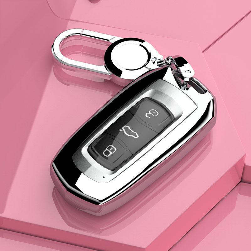Étui à clé Geely Geometry Emgrand EV: Coque intégrale pour télécommande de véhicule à énergie nouvelle 16-24
