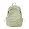 Small Fresh Backpack New Ins Casual Backpack College Style Solid Color Simple Large Capacity Primary School School Bag