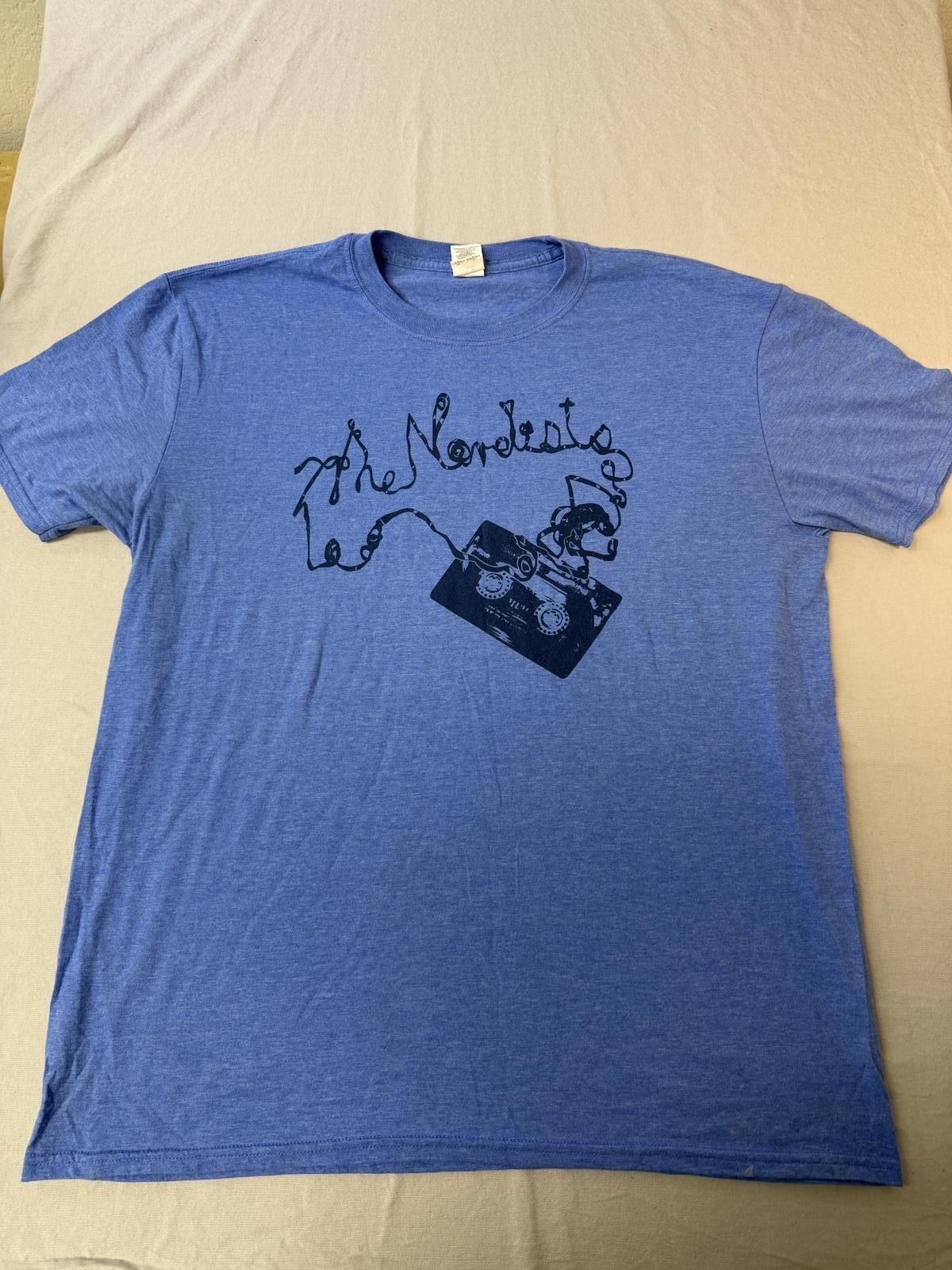 Y2K The Nordists T-shirt Cassette Tape Nerdist Tee XL XXL