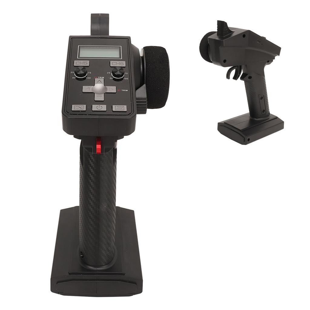 2.4GHz 6 Channel Transmitter Receiver Professional High Sensitivity One Hand Control Remote Controller for RC Car Boat