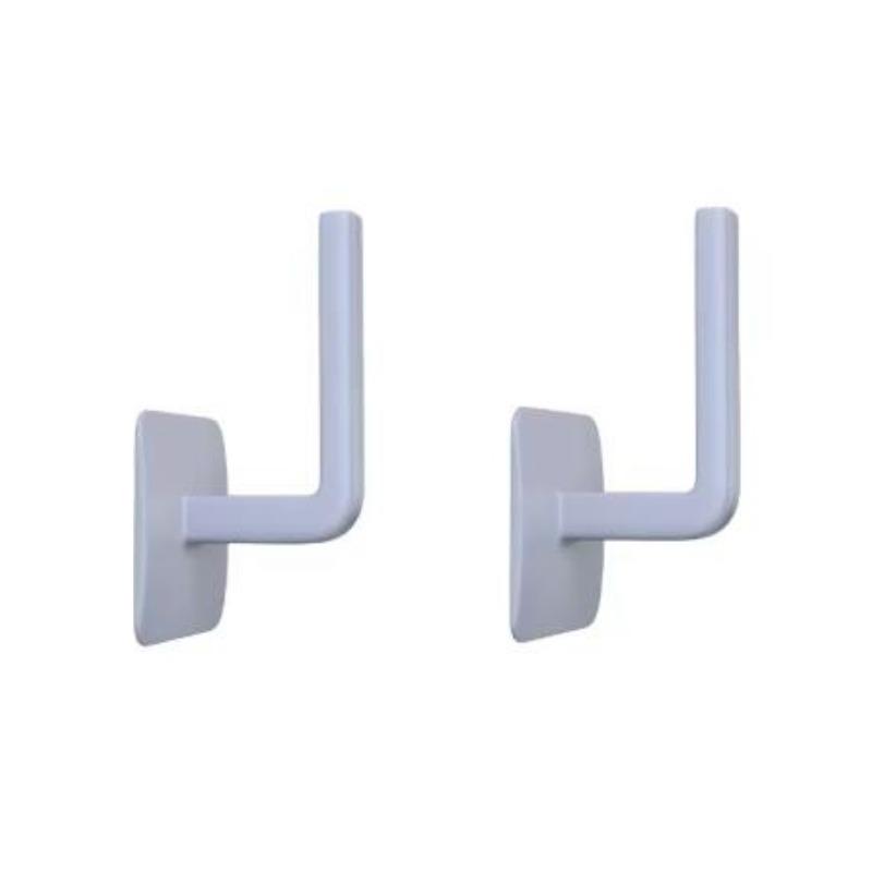 4pcs Multifunctional L-shaped Non Perforated Strong Hooks,clothes and Hats Storage Rack,toilet Paper Hooks,bathroom Towel Hooks