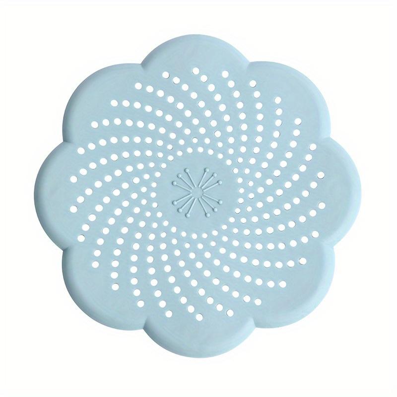 [Flower Sink Strainer] 1pc Flower-Shaped Plastic Sink Strainer Hair Catcher | Decorative Design for Bathroom & Shower, Prevents Clogs
