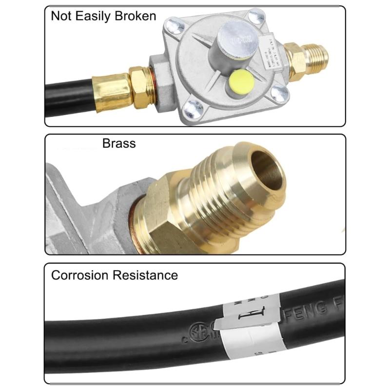 Liquefied Petroleum Gases Control Valves Home Safety Grill Regulator Pressure Regulator Gases Regulator for Kitchen