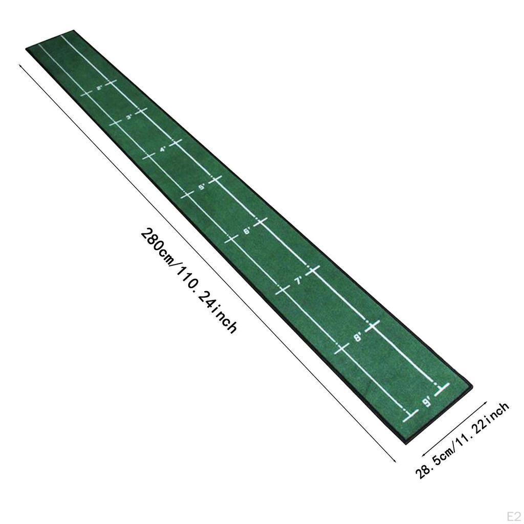 Tapis de putting de golf, aide à l'entraînement, améliore les compétences, cadeau pour les golfeurs, pratique du green